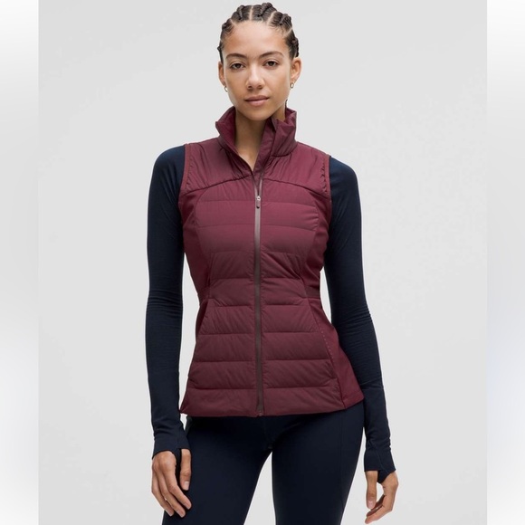lululemon athletica Jackets & Blazers - Lululemon Athletica Women's Deep Red Puffer Vest